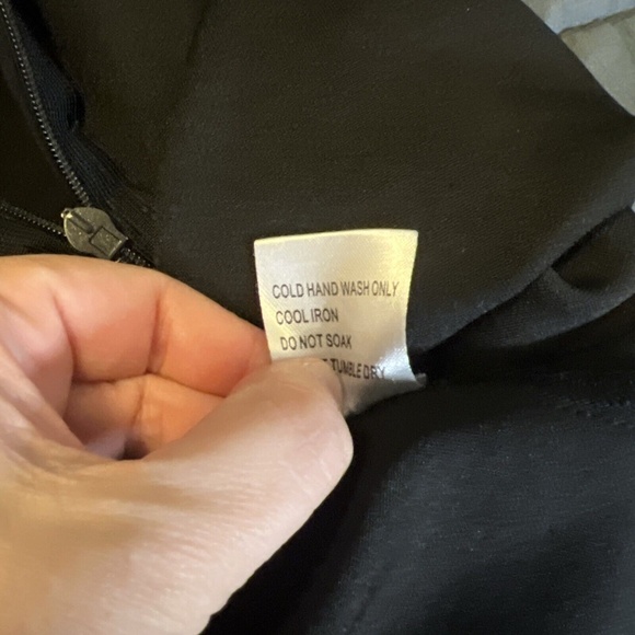 Princess Polly Black Strapless Mini Dress Open Side Size 6 - Picture 9 of 11